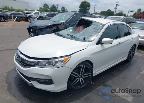 2017 Honda Accord Sport z USA, uszkodzony, nr VIN 1HGCR2F59HA063767